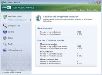 Download ESET NOD32 Antivirus (64bit) 9.0.375.0 for windows.